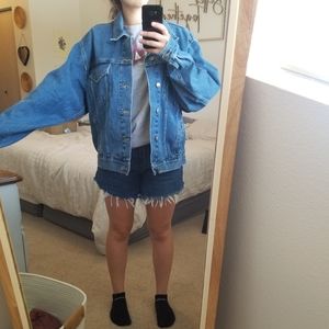 TAKING DOWN SOON Wrangler Hero cotton denim jacket